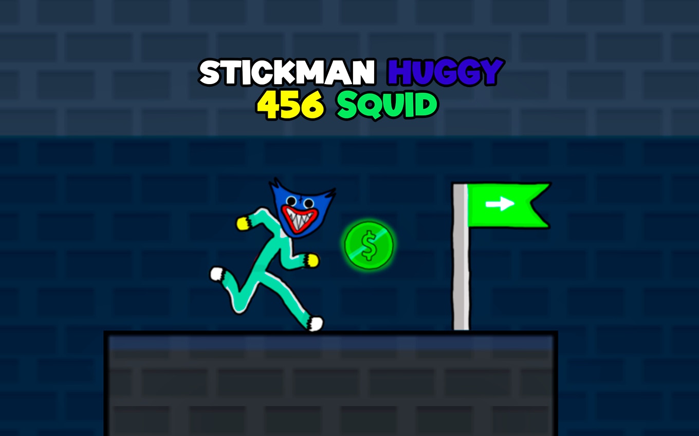 Stickman Huggy 456 Squid